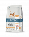 Quattro Kitten sausas kačiukų pa&scaron;aras su daug pauk&scaron;tienos 1,5 kg