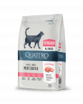 Quattro Extra Salmon Sterilised su la&scaron;i&scaron;a sausas sterilizuotų kačių pa&scaron;aras, 1,5kg