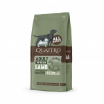 Quattro begrūdis visų veislių suaugusių &scaron;unų pa&scaron;aras su ėriena monoproteinas, 12kg