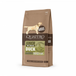 Quattro begrūdis didelių veislių jaunų &scaron;unų pa&scaron;aras su antiena,  12kg