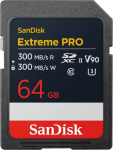 Atmiņas karte SanDisk Extreme PRO SDXC 64 GB Class 10 UHS-II/U3 V90 (SDSDXDM-064G-GN4IN) | SDSDXDM-064G-GN4IN | 619659215965
