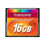 Atminties kortelė Transcend 133x Compact Flash 16 GB (TS16GCF133) | TS16GCF133 | 7605578103394