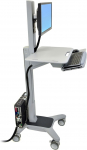 Ergotron WorkFit-C Single LD sėdėjimo ir stovėjimo darbo vieta (24-198-055) | 24-198-055 | 0698833010893
