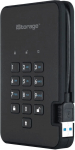 Dysk zewnętrzny HDD iStorage diskAshur2 1TB Black (IS-DA2-256-1000-B) | IS-DA2-256-1000-B | 5060220251236