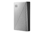 Western Digital My Passport Ultra for Mac 4 TB, Externe Festplatte (silber/Black, USB-C 3.2 Gen 1) | WDBPMV0040BSL-WESN | 718037864136