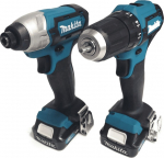 Makita 2 dalių elektrinių įrankių rinkinys (CLX224X) | CLX224X | 088381876650