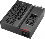 PowerWalker MBS/PDU IEC 1-3kVA maitinimo paskirstymo įrenginys PDU 9 x elektros lizdas Black | 10133000 | 4260074978025