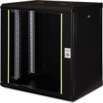 DIGITUS sieninis korpusas Unique 12HE 643x600x450mm Black | DN-19 12-U-SW | 4016032179825