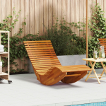 vidaXL Leżaki Słoneczne drewno Drewno teakowe Standardowy | 4103881 | 8721158785015