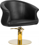 Activeshop Gabbiano friziera krēsls Wersal gold Black | 5906717439452 | 5906717439452