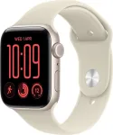 Pulkstenis Apple Watch SE 3 GPS + Cellular 44mm Starlight Aluminium Case with Sand Sport Band - M/L | MJLN4ET/A
