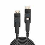 LINDY DisplayPort Fibre Optic Hybrid 1.4 Kabel 20m | 38481 | 4002888384810