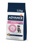 ADVANCE Atopic Mini Dog (upėtakis) 1,5 kg pa&scaron;aro alergijoms ir odos problemoms