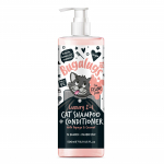Bugalugs Luxury 2in1 Papaya & Coconut Cat Shampoo - &scaron;ampūnas su kondicionieriumi katėms, valo ir maitina