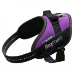 Julius - K9 IDC Powerharness Dark - auk&scaron;tos kokybės &scaron;unų petne&scaron;os, tamsiai violetinės - Mini - Mini