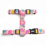 Dashi Donut nugaros diržas - reguliuojamas apsauginis diržas &scaron;unims, su spurgų ra&scaron;tu