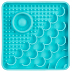 LickiMat Catser - lėto maitinimo kilimėlis katėms su integruotu dubenėliu