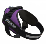 Julius - K9 IDC Powerharness Dark - auk&scaron;tos kokybės petne&scaron;os, &scaron;uns petne&scaron;os tamsiai violetinės spalvos