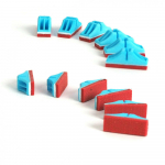 Karhia Stripping Paw Flat 1 vnt. - atsarginė kirpimo letena smulkiems kailiams, skirta Karhia Pro kirpimo ma&scaron;inėlei