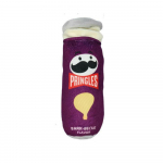 Record Pringles Dog Plush Toy - pliu&scaron;inis žaislas &scaron;unims, tra&scaron;kučiai, su cypliuku