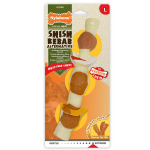 Nylabone Extreme Chicken Jerky Shish Kebab - &scaron;unų kramtukas su džiovintos vi&scaron;tienos skoniu