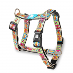 Max&Molly H - Comic Harness - spalvingi reguliuojami &scaron;unų ir &scaron;uniukų pakinktai
