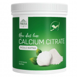Pokusa RawDiet Calcium Citrate - kalcio citratas, palaiko &scaron;unų ir kačių kaulų sveikatą, dantis ir kraujotakos sistemą.