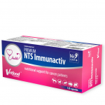 Vetfood Premium NTS Immunactiv - papildas gyvūnams, nusilpusiems dėl vėžio, &scaron;unims, katėms, &scaron;e&scaron;kams ir žiurkėms - 120 tablečių