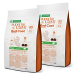 Nature&rsquo;s Protection Superior Care Coat Adult Small Breeds Lamb - maistas raudonos spalvos mažų veislių &scaron;unims, su ėriena ir kriliu