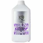 K9 Sterling Silver &scaron;ampūnas - &scaron;ampūnas baltam ir sidabriniam kailiui, pary&scaron;kinantis &scaron;unų ir kačių spalvą, koncentratas 1:10 - 2,7L