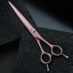 Jargem Straight Scissors - tiesios kirpimo žirklės, padengtos titano sluoksniu