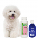 Baldecchi Absorbuojantys Milteliai 90g + Show Tech No More Tear Stains - rinkinys a&scaron;arų dėmių ir kailio spalvos pakitimų mažinimui