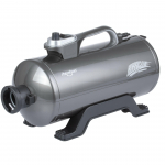 Shernbao Super Blaster 2400W - dviejų variklių stalinis džiovintuvas su reguliuojamu oro srautu, 125 l/s