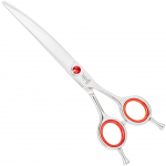 Yento Prime lenktos žirklės - profesionalios lenktos žirklės, pagamintos i&scaron; japoni&scaron;ko plieno