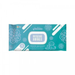 Record White Musk servetėlės 40 vnt. - universalios servetėlės &scaron;unų ir kačių kailiui, akims ir ausims valyti, su muskuso kvapu