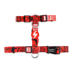 Dashi La Casa De Papel Bella Ciao nugaros diržas - reguliuojamas &scaron;unų apsauginis diržas, įkvėptas serialo &bdquo;Money Heist&ldquo;.