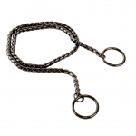 Show Tech Snake Chain Anthracite - eleganti&scaron;ka antracito spalvos parodų grandinėlė, metalinė