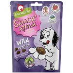 GranataPet Snack Attack Wild - natūralūs mėsos užkandžiai &scaron;unims, žvėriena