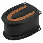 Chris Christensen ovalinio &scaron;epečio dangtelis mažas - odinis dangtelis, &scaron;epečio dėklas