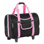 Record vežimėlis krep&scaron;ys &scaron;unims ir katėms - standus audinio vežimėlis ant ratų &scaron;unims ir katėms