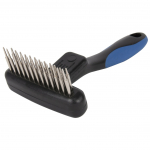 Show Tech dvigubos eilės sukamasis ir kabantis grėblys - dvigubos eilės grėblys &scaron;unims, pneumatiniai ir besisukantys kai&scaron;čiai