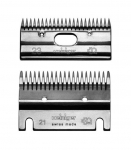 Heiniger 21/23 - pilnas peiliukų rinkinys arkliams, kirpimo auk&scaron;tis