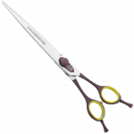 Geib Avanti Comfort Plus EH žirklės - profesionalios žirklės su lenkta rankena ir mikro dantukais - Tiesios