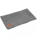 Biglo antklodė Odi pilka - mink&scaron;ta antklodė &scaron;unims, velvetas - flisas