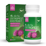 Pokusa Milk Thistle Extract 120 tabl. - preparatas su margainiu, kuris palaiko ir regeneruoja &scaron;unų bei kačių kepenis.