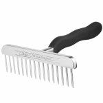 Chris Christensen T - Rake Large - Didelis, dviejų eilių &scaron;unų grėblys, kryžminė eilė, dantukai