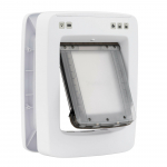 PetSafe SmartDoor Connected Pet Door - augintinių durys &scaron;unims ir katėms su mikroschema, Wi-Fi, mobiliąja programėle