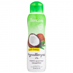 Tropiclean Gentle Coconut Pet Shampoo - &scaron;velnus kokosų &scaron;ampūnas &scaron;uniukams, kačiukams ir alergi&scaron;kiems gyvūnams