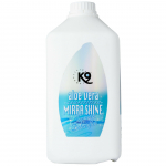 K9 Horse Mirra Shine pur&scaron;kiklis - antistatinis blizgesio pur&scaron;kiklis, palengvinantis &scaron;ukavimą, &scaron;unims ir arkliams - 2,7 l