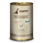 Escapure Chicken Organic - ekologi&scaron;kas, &scaron;lapias maistas &scaron;unims, vi&scaron;tiena su daržovėmis ir žolelėmis